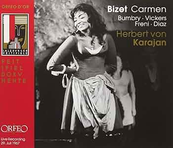 Amazon.co.jp: ビゼー:歌劇「カルメン」(1967年)[3枚組